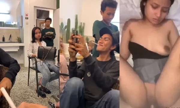 Nongki Dulu Baru Lanjut Ngokop, Tante Semok Goyang Hot Sampe Becek