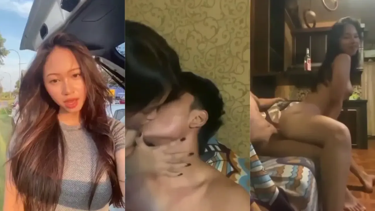 Cewek Viral TikTok Ciuman Panas Trus Diewe di Kamar Full Scene Hot